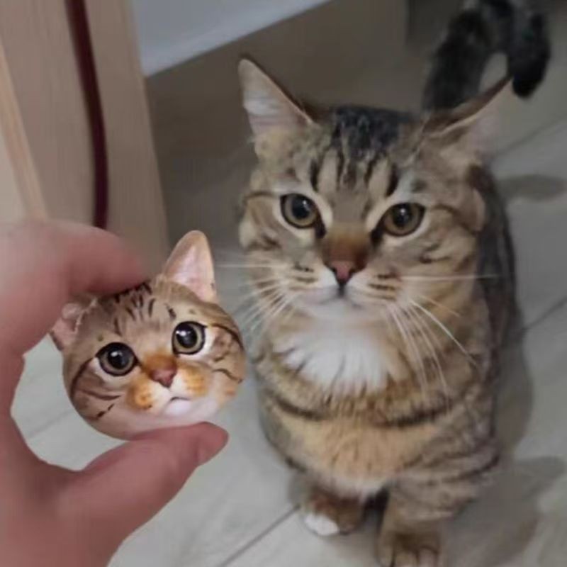 Custom Pet Mini Sculpture — Handmade Realistic Figurine