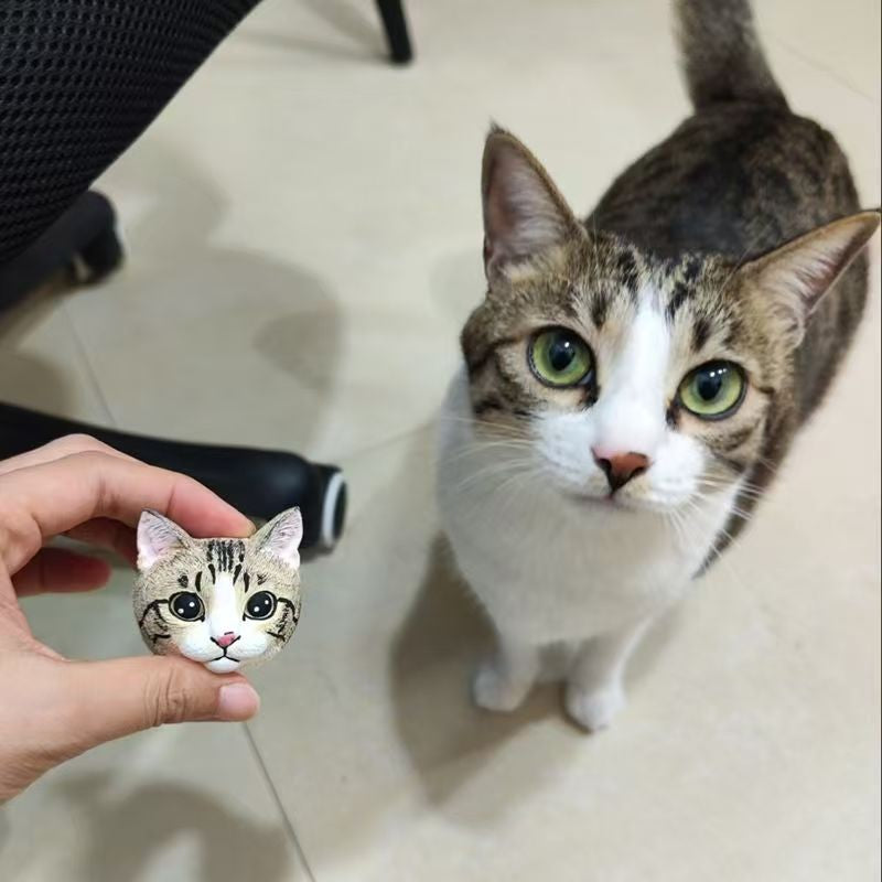 Custom Pet Mini Sculpture — Handmade Realistic Figurine