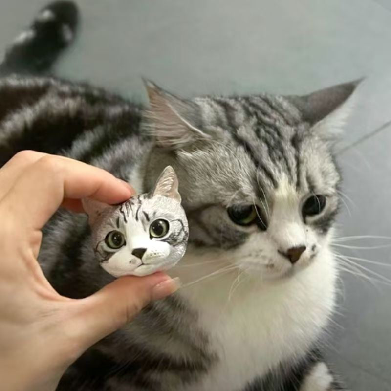 Custom Pet Mini Sculpture — Handmade Realistic Figurine