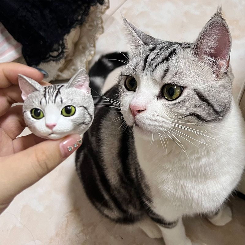 Custom Pet Mini Sculpture — Handmade Realistic Figurine
