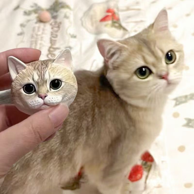 Custom Pet Mini Sculpture — Handmade Realistic Figurine